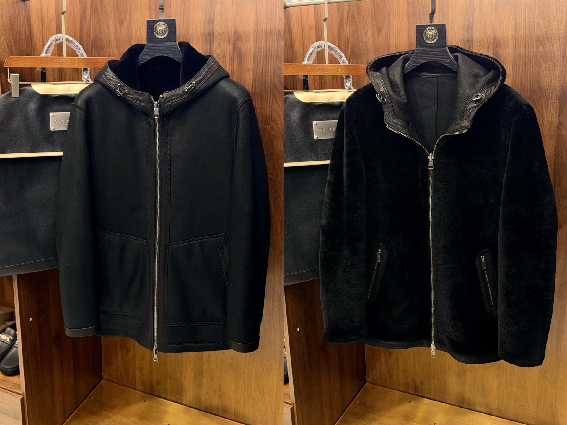 루이비통 Louis Vuitton 양면 레더자켓