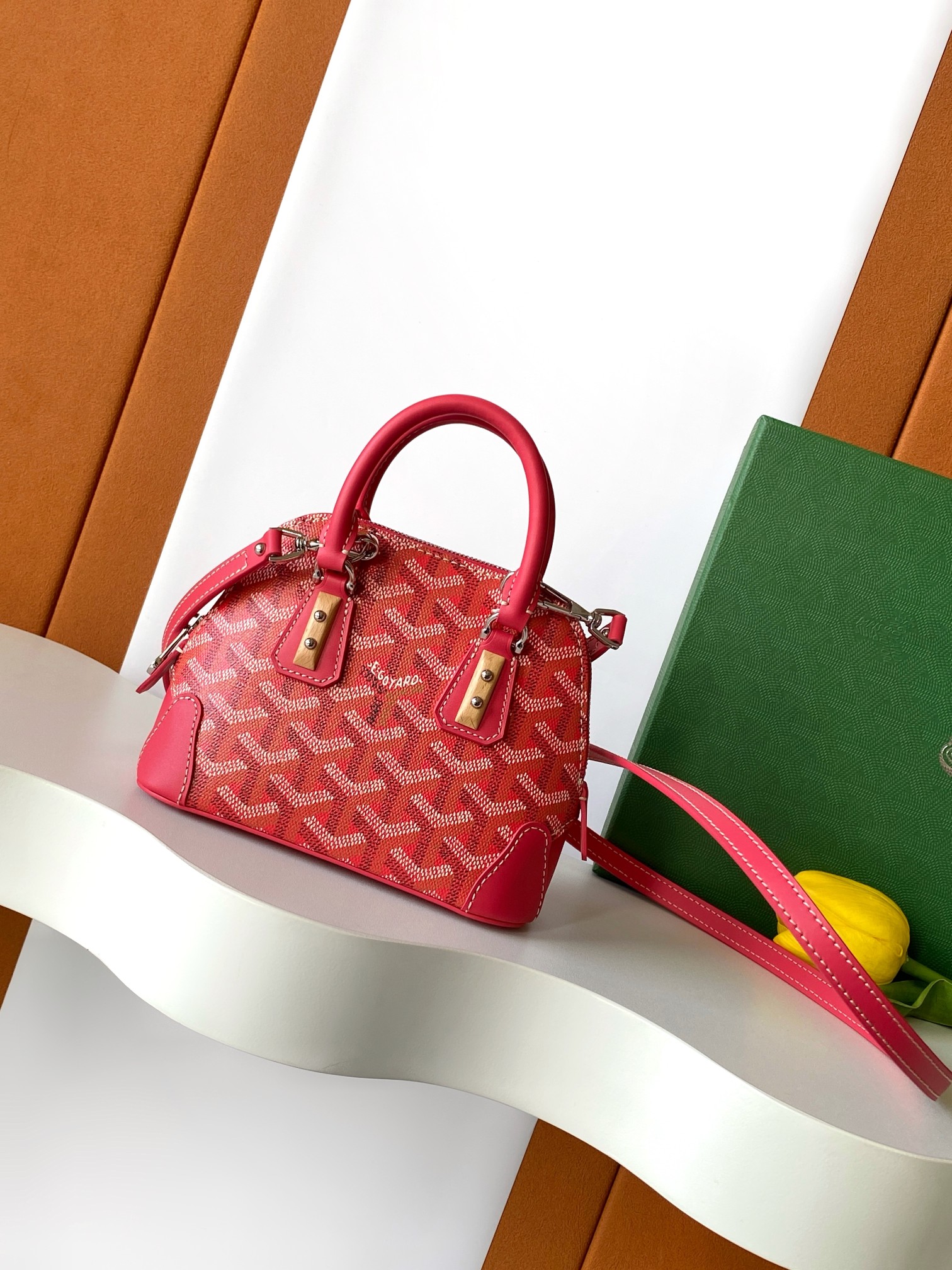 고야드 Goyard 8821 VENDOME NANO 탑 핸들백 16CM