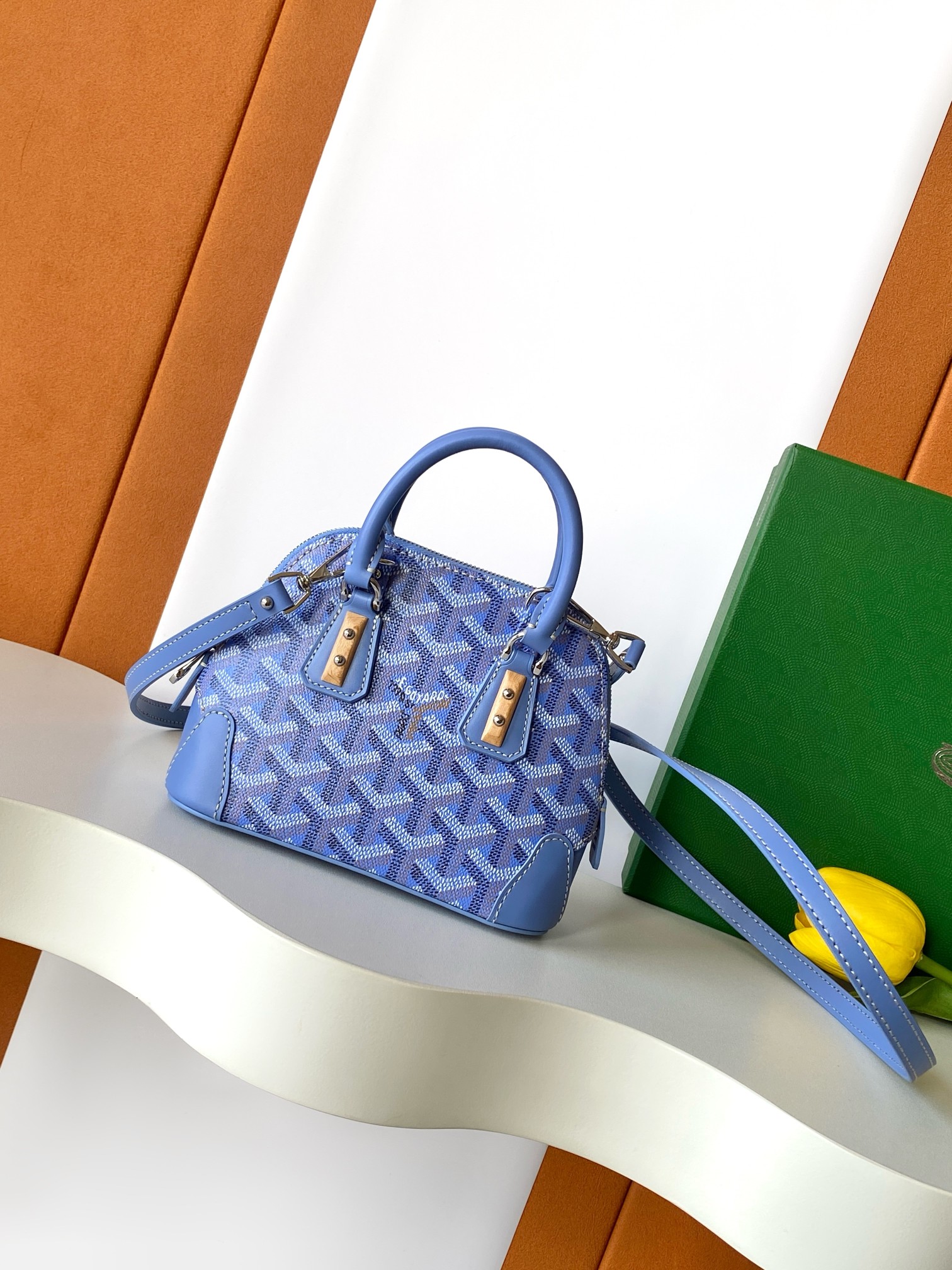 고야드 Goyard 8821 VENDOME NANO 탑 핸들백 16CM