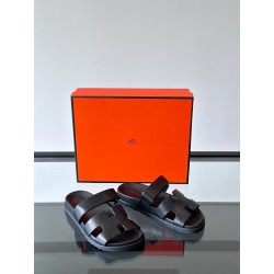 에르메스 Hermes Chypre Sandal Epsom 슬리퍼