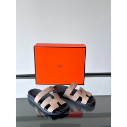 에르메스 Hermes Chypre Sandal Epsom 슬리퍼