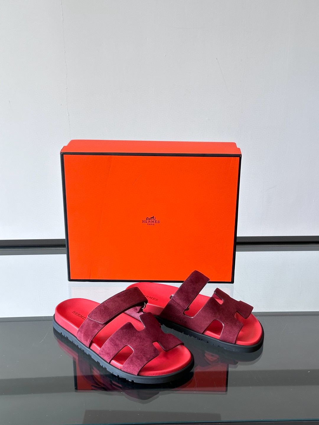 에르메스 Hermes Chypre Sandal Epsom 슬리퍼