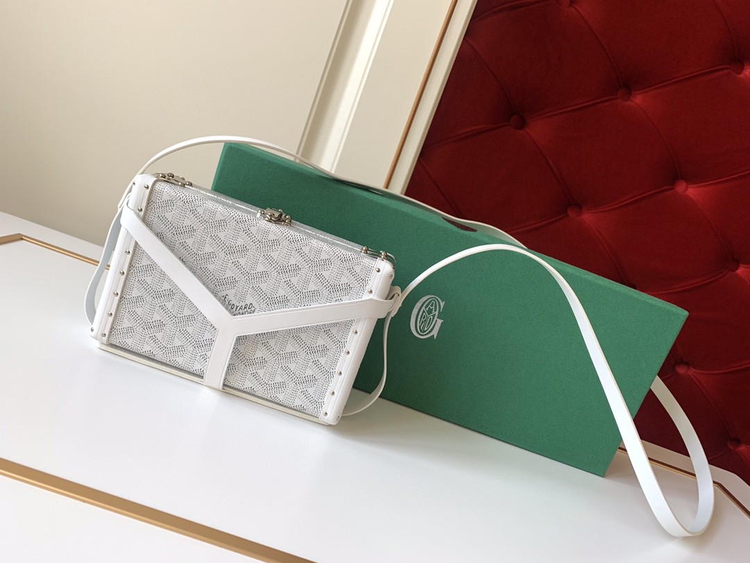 고야드 Goyard  8210 Minaudiere Trunk Shoulder Bag 16.5cm