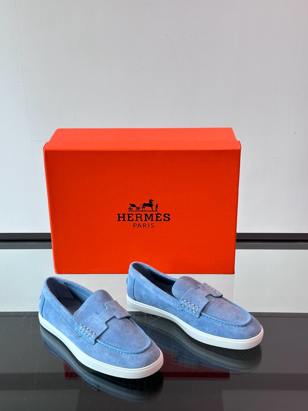 에르메스 Hermes Job 로퍼 슈즈