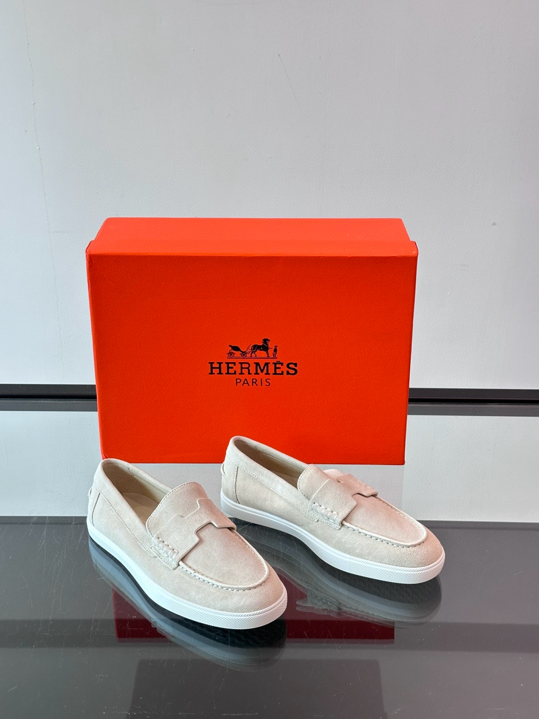 에르메스 Hermes Job 로퍼 슈즈