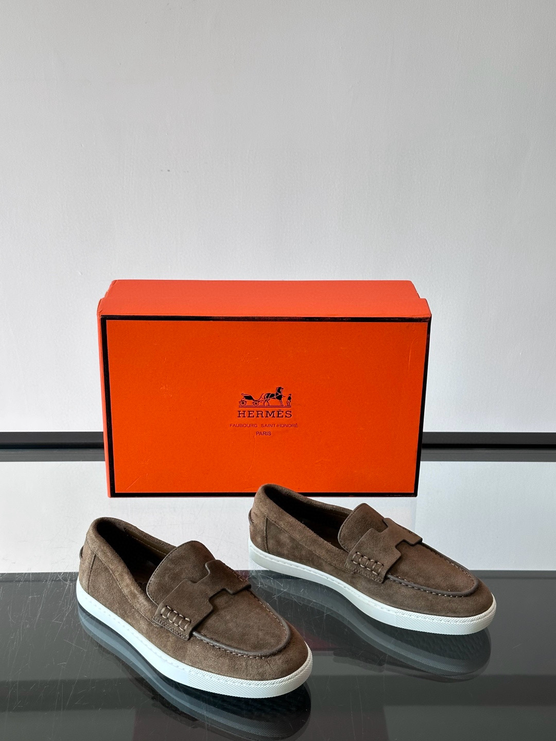 에르메스 Hermes Job 로퍼 슈즈