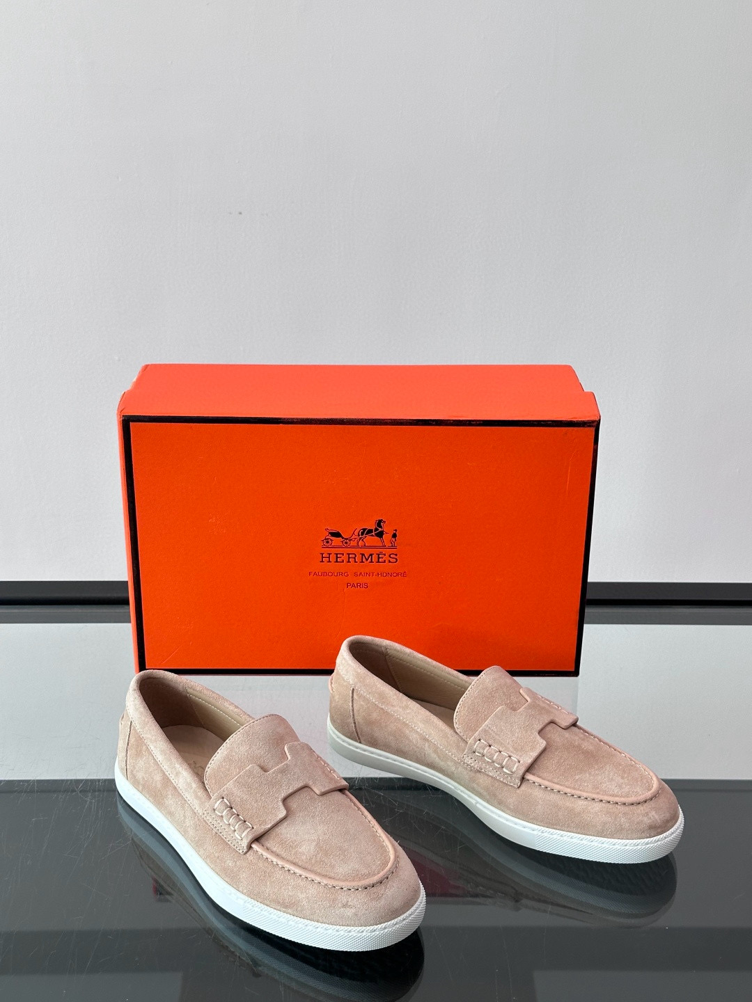 에르메스 Hermes Job 로퍼 슈즈