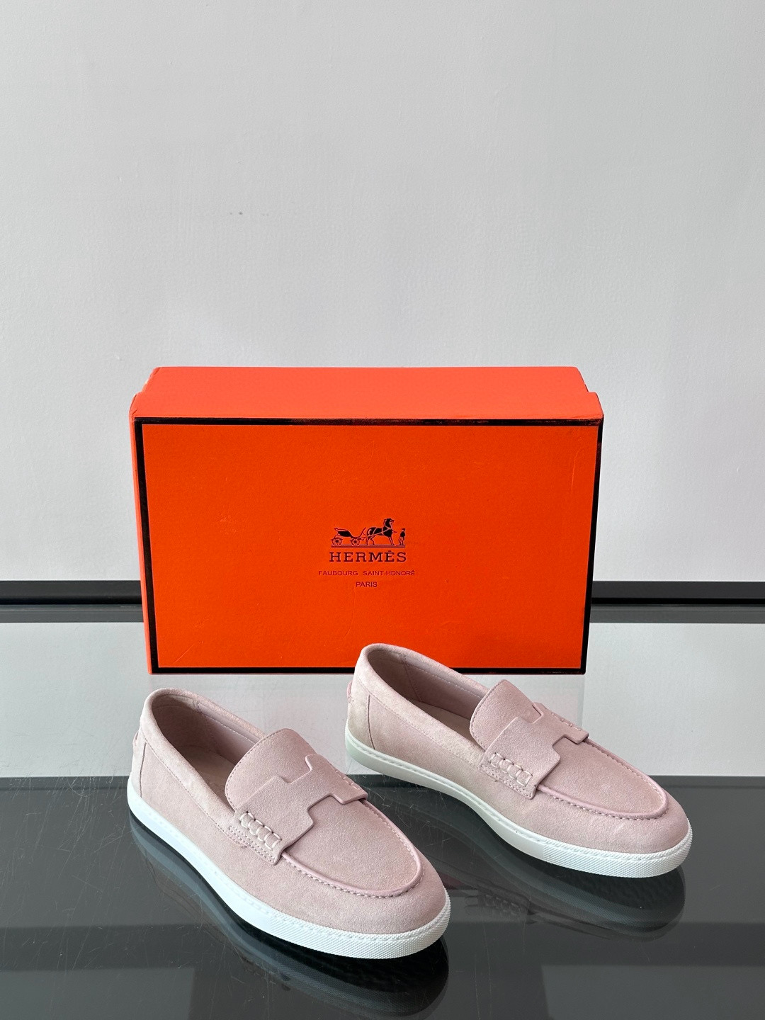 에르메스 Hermes Job 로퍼 슈즈