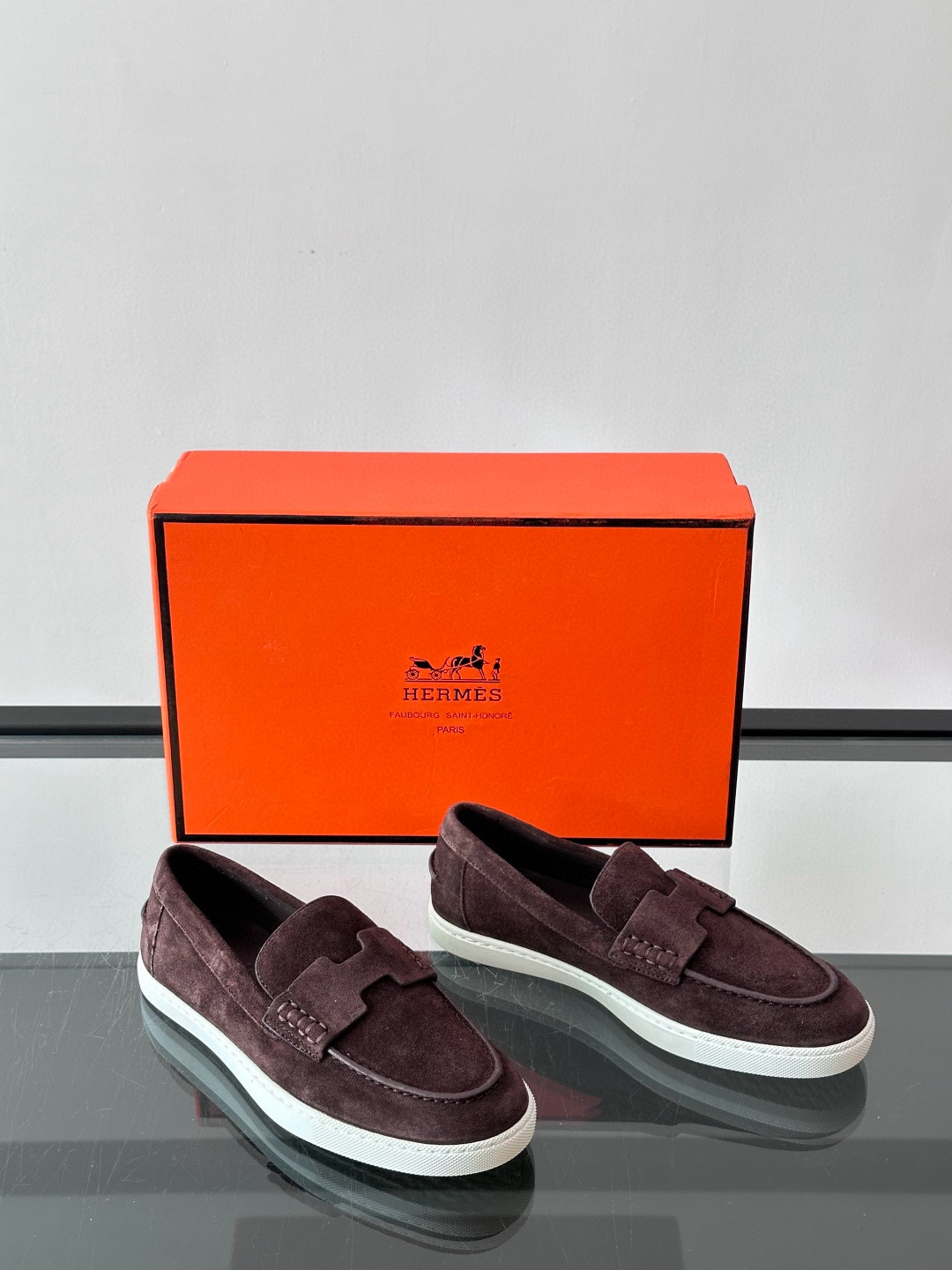 에르메스 Hermes Job 로퍼 슈즈