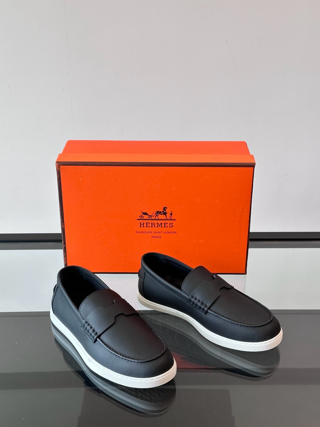 에르메스 Hermes Job 로퍼 슈즈