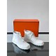 에르메스 Hermes White H Boots 앵클 부츠 White