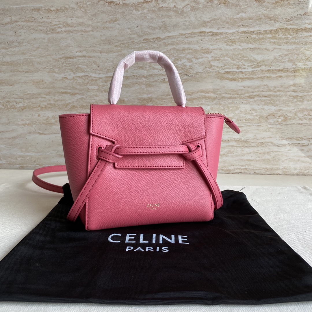 셀린느 Celine 194263 Pico Belt Bag in Grained Calfskin 21cm