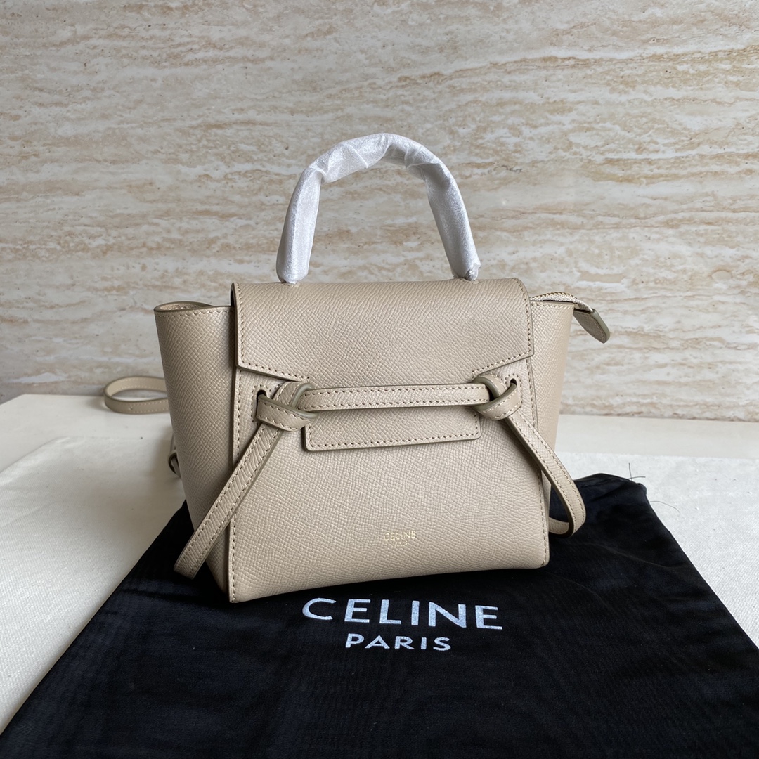 셀린느 Celine 194263 Pico Belt Bag in Grained Calfskin 21cm