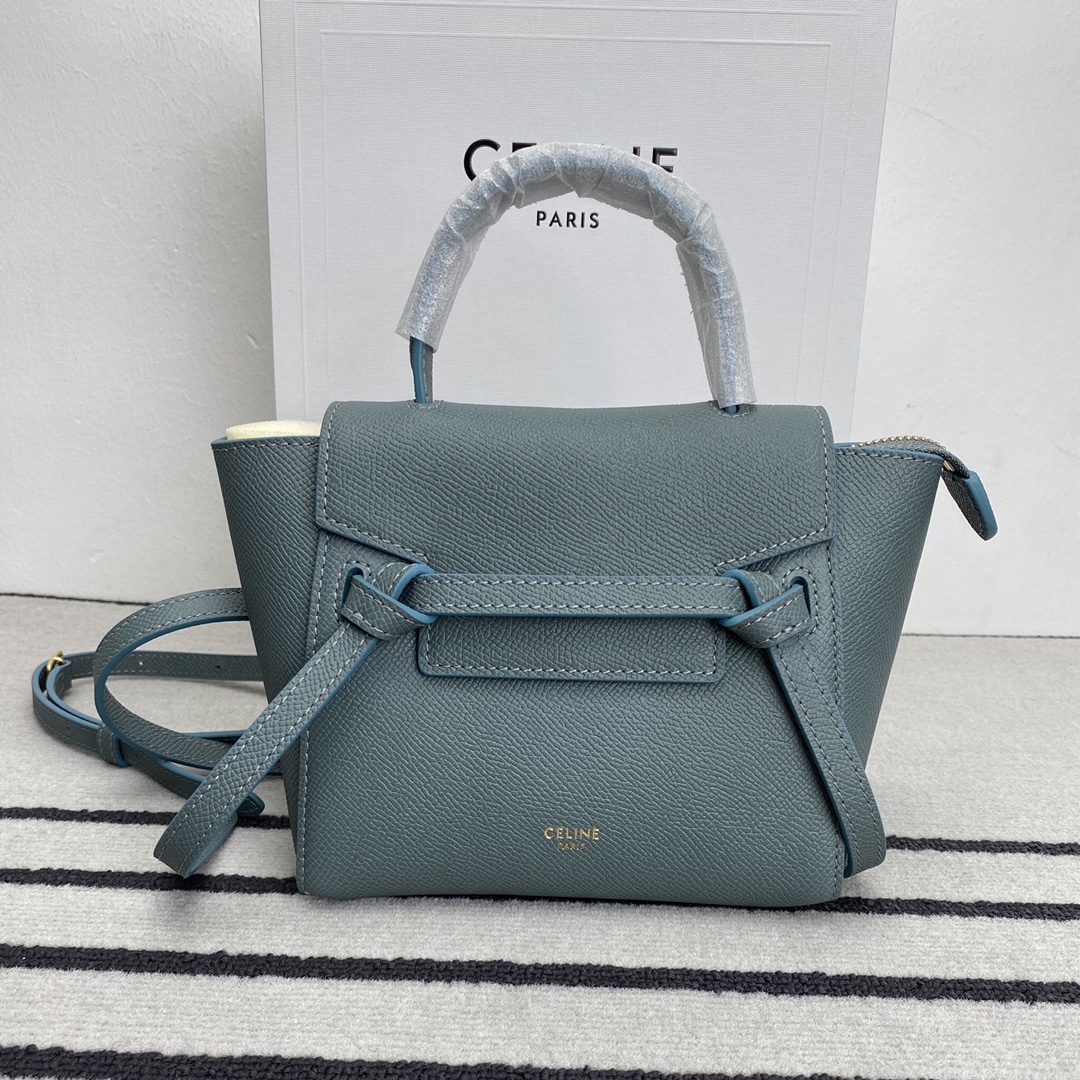 셀린느 Celine 194263 Pico Belt Bag in Grained Calfskin 21cm