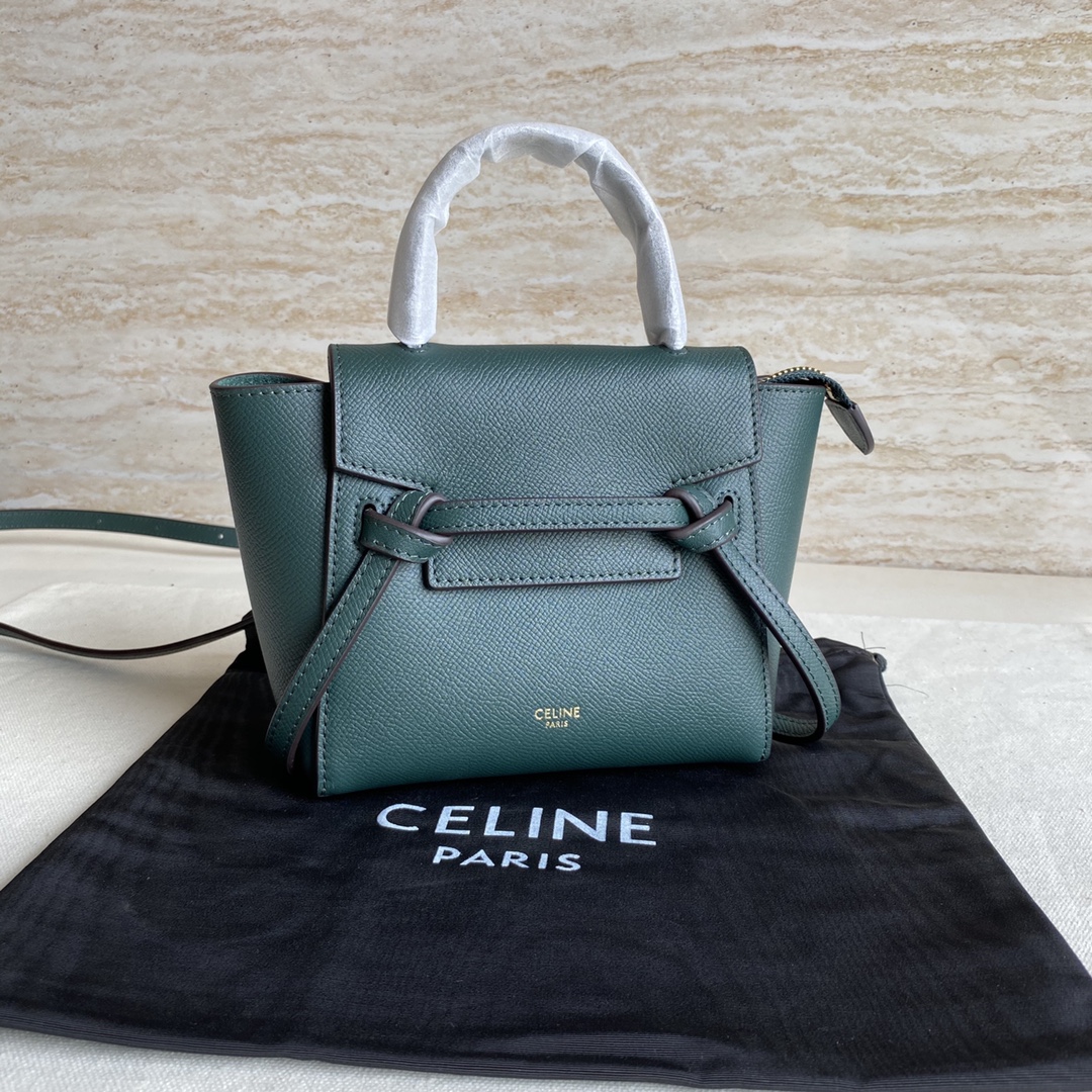 셀린느 Celine 194263 Pico Belt Bag in Grained Calfskin 21cm