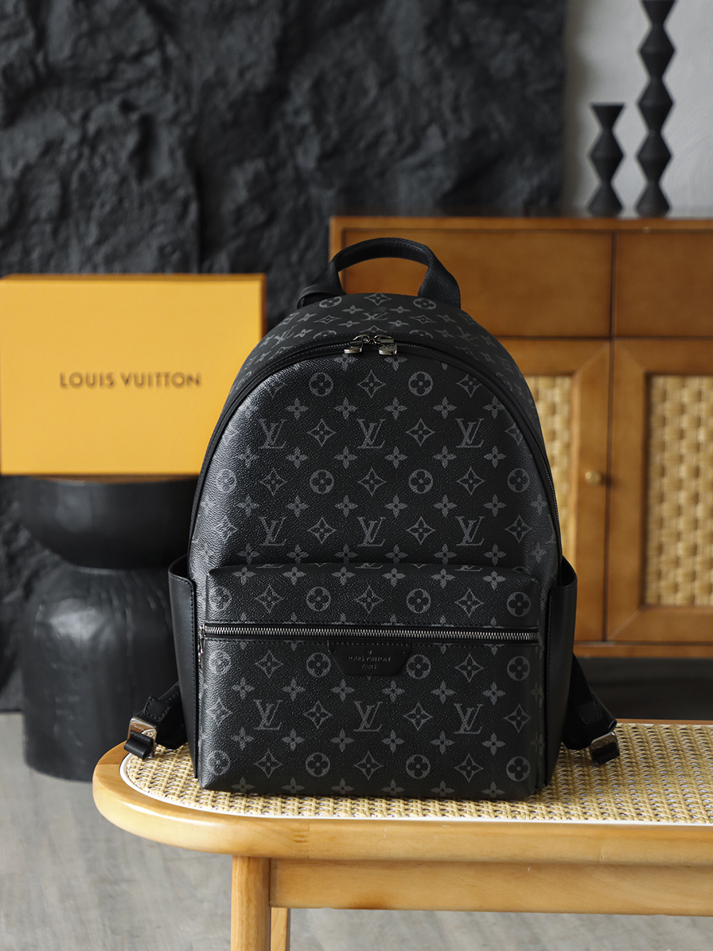 【AS】루이비통 Louis Vuitton M22558 Discovery Backpack PM Monogram Eclipse