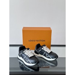 루이비통 Louis Vuitton Run Away Maxi 스니커즈 Black