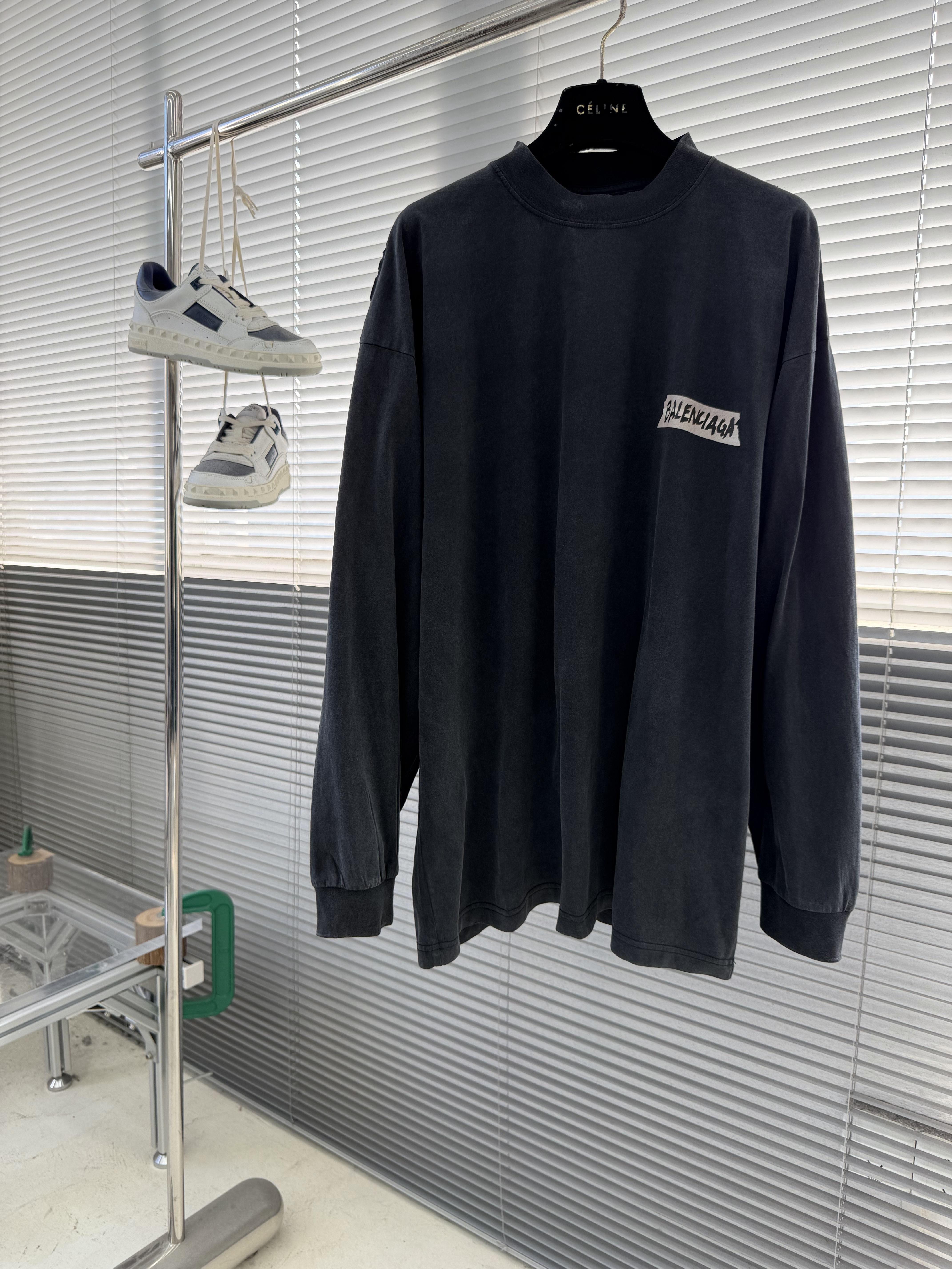 발렌시아가 Balenciaga 긴팔 티셔츠