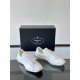 프라다 Prada Nappa 스니커즈 White