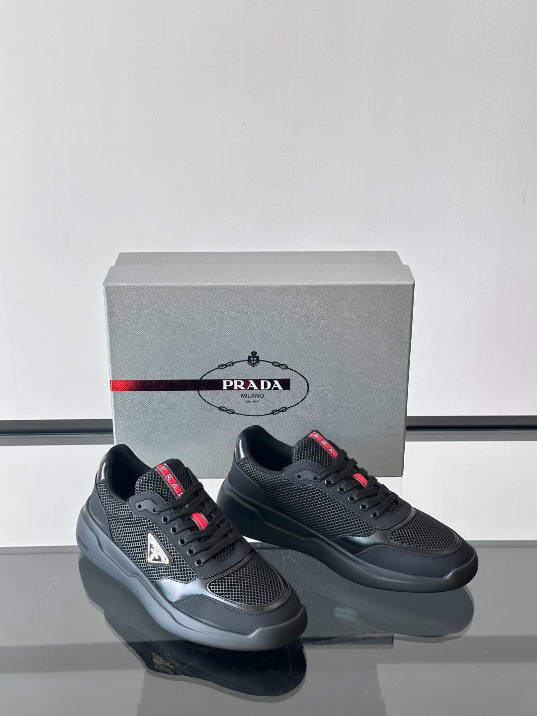 프라다 Prada Prax 스니커즈