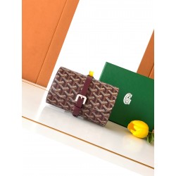 고야드 Goyard 8212 Montre De Voyage Double Two Travel Watch Box Case 16CM