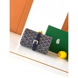 고야드 Goyard 8212 Montre De Voyage Double Two Travel Watch Box Case 16CM