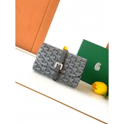 고야드 Goyard 8212 Montre De Voyage Double Two Travel Watch Box Case 16CM