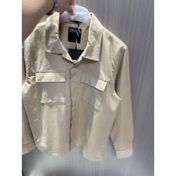 제냐 Zegna Oasi Lino 긴팔 셔츠