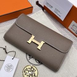 에르메스 Hermes Constance Togo Epsom 18 Etoupe/gold