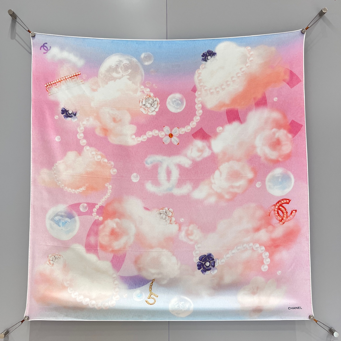 샤넬 CHANEL 스카프 90×90cm