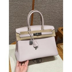 에르메스 Hermes Birkin 30cm Swift 09 Mauve pale/silver