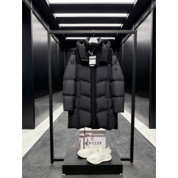 몽클레어 Moncler Matt Black3388  롱 다운재킷