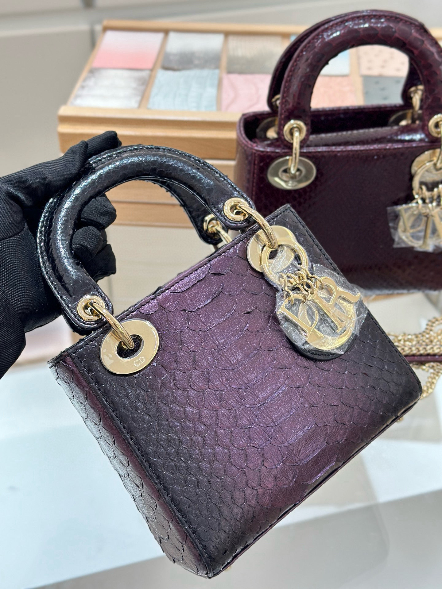 디올 Dior Mini Lady Bag 17cm