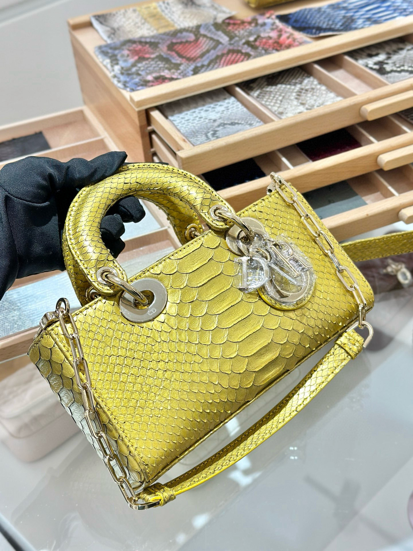 디올 Dior Small Lady D-Joy Bag 22cm