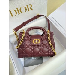 디올 Dior Jolie Mini Top Handle Bag 18cm