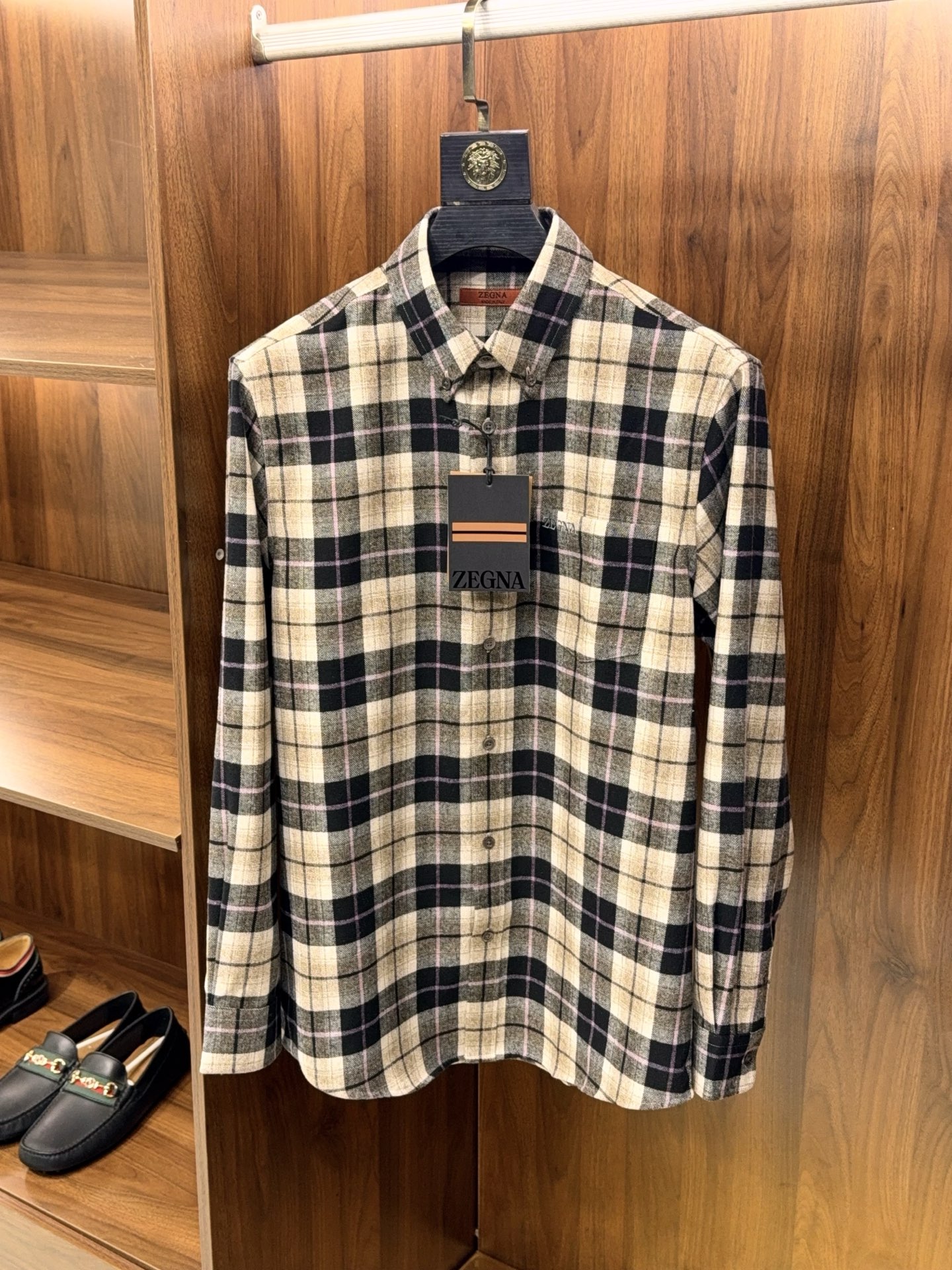 제냐 Zegna 긴팔 셔츠