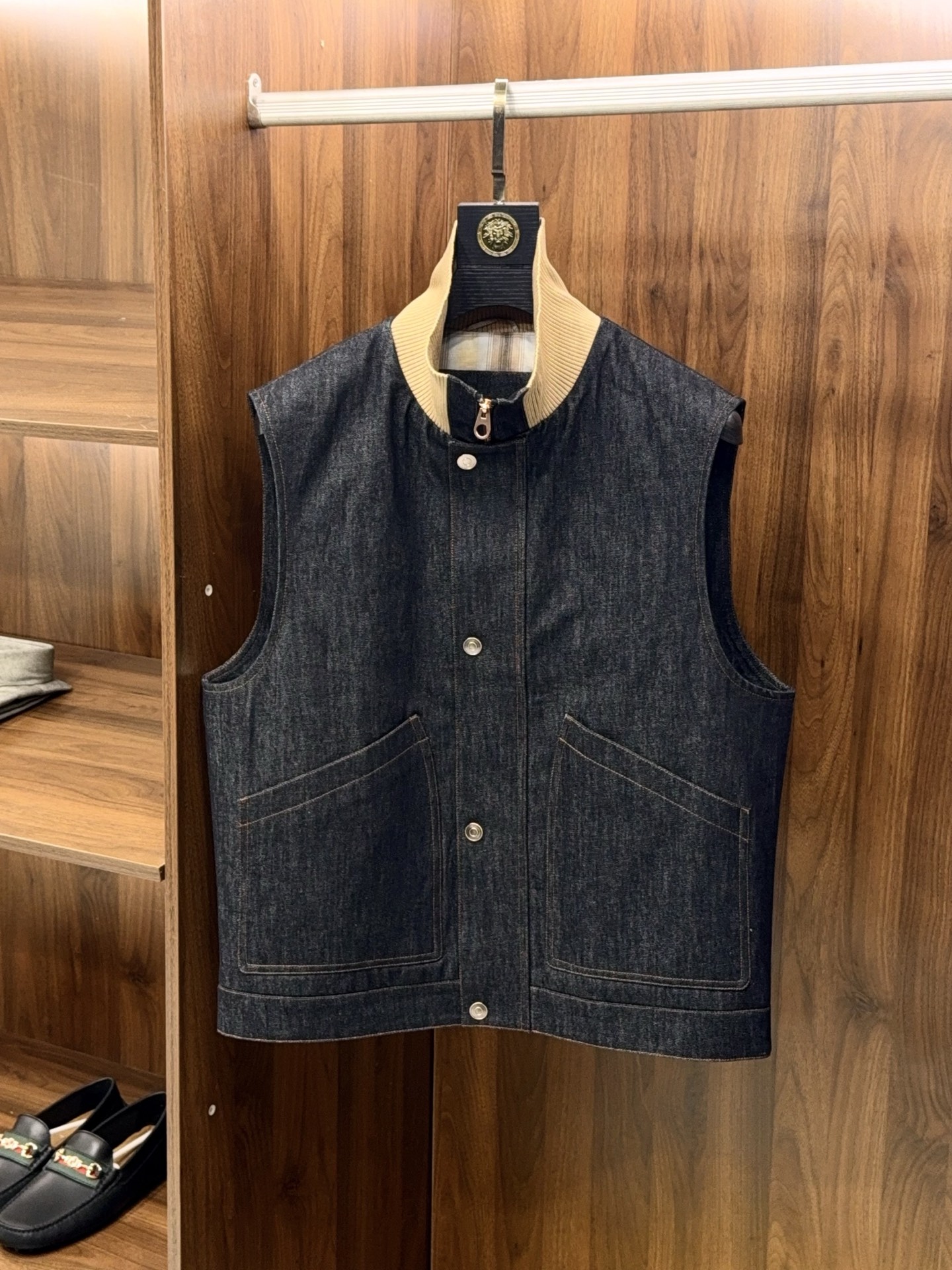 로로피아나 Loro Piana 데님 조끼