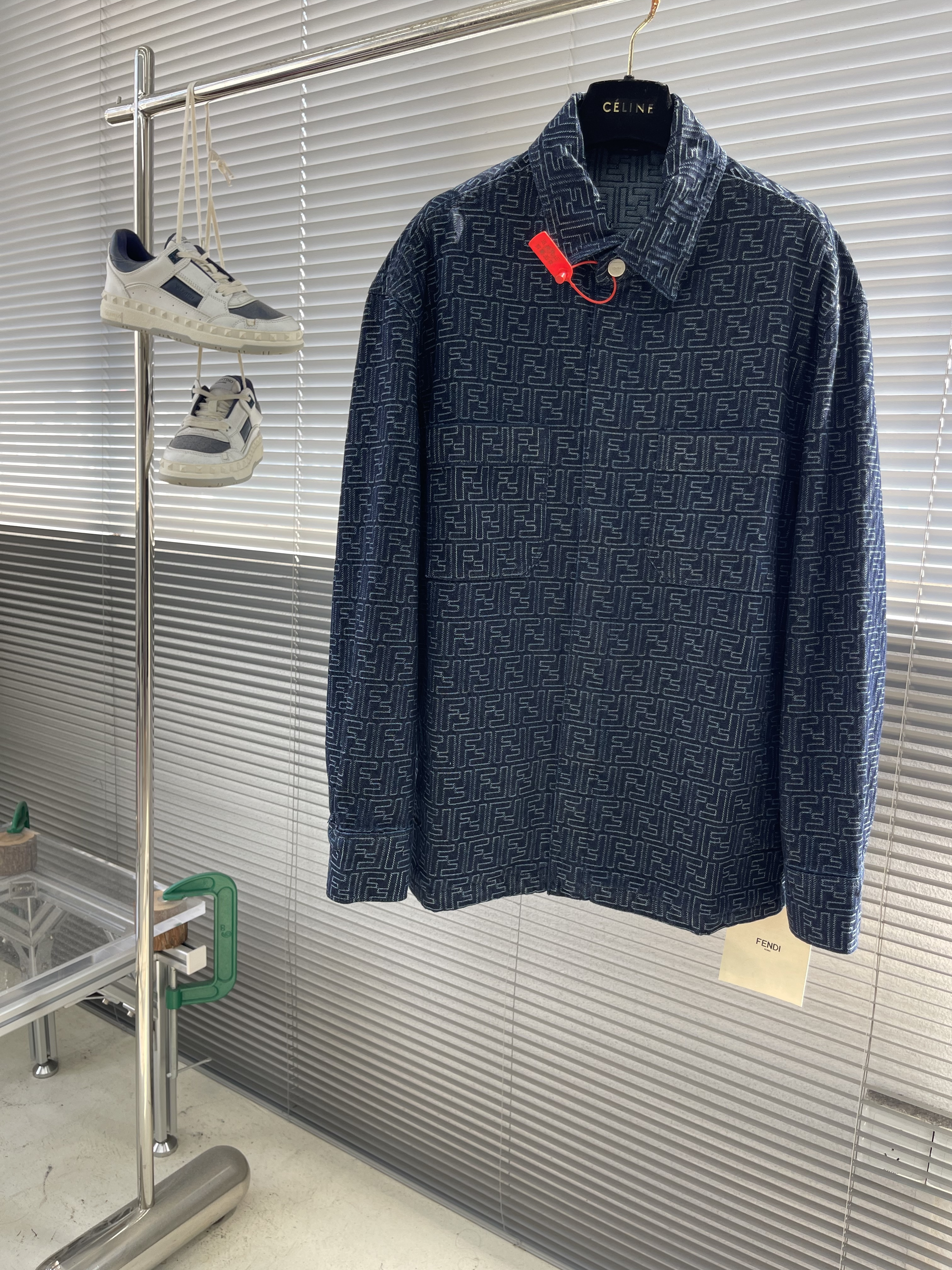 펜디 FENDI 데님자켓