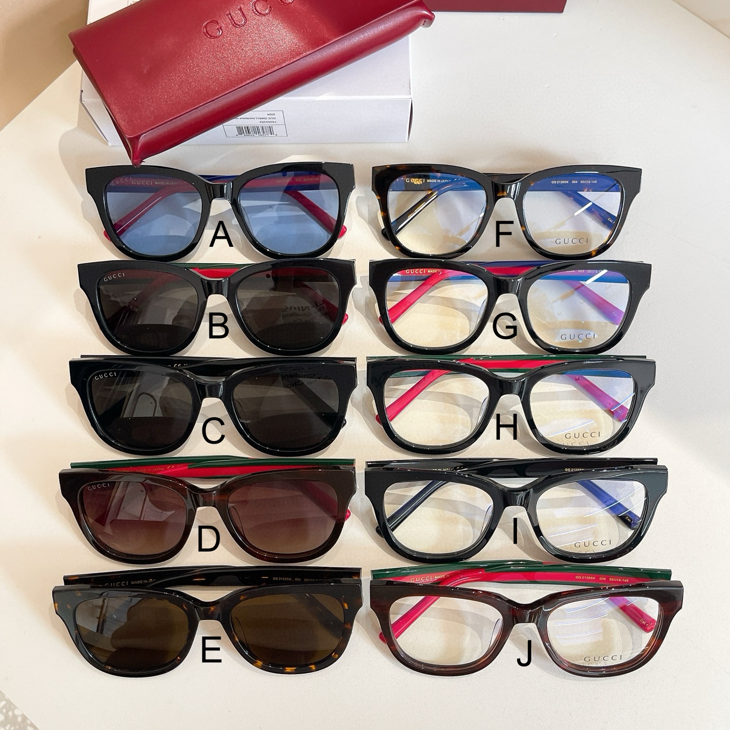 구찌 Gucci GG 2128SK 55口19-145