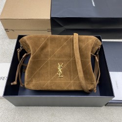 생로랑 Saint laurent/YSL 862712 Jamie Shoulder Pouch in Suede 26cm