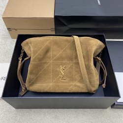 생로랑 Saint laurent/YSL 862712 Jamie Shoulder Pouch in Suede 26cm