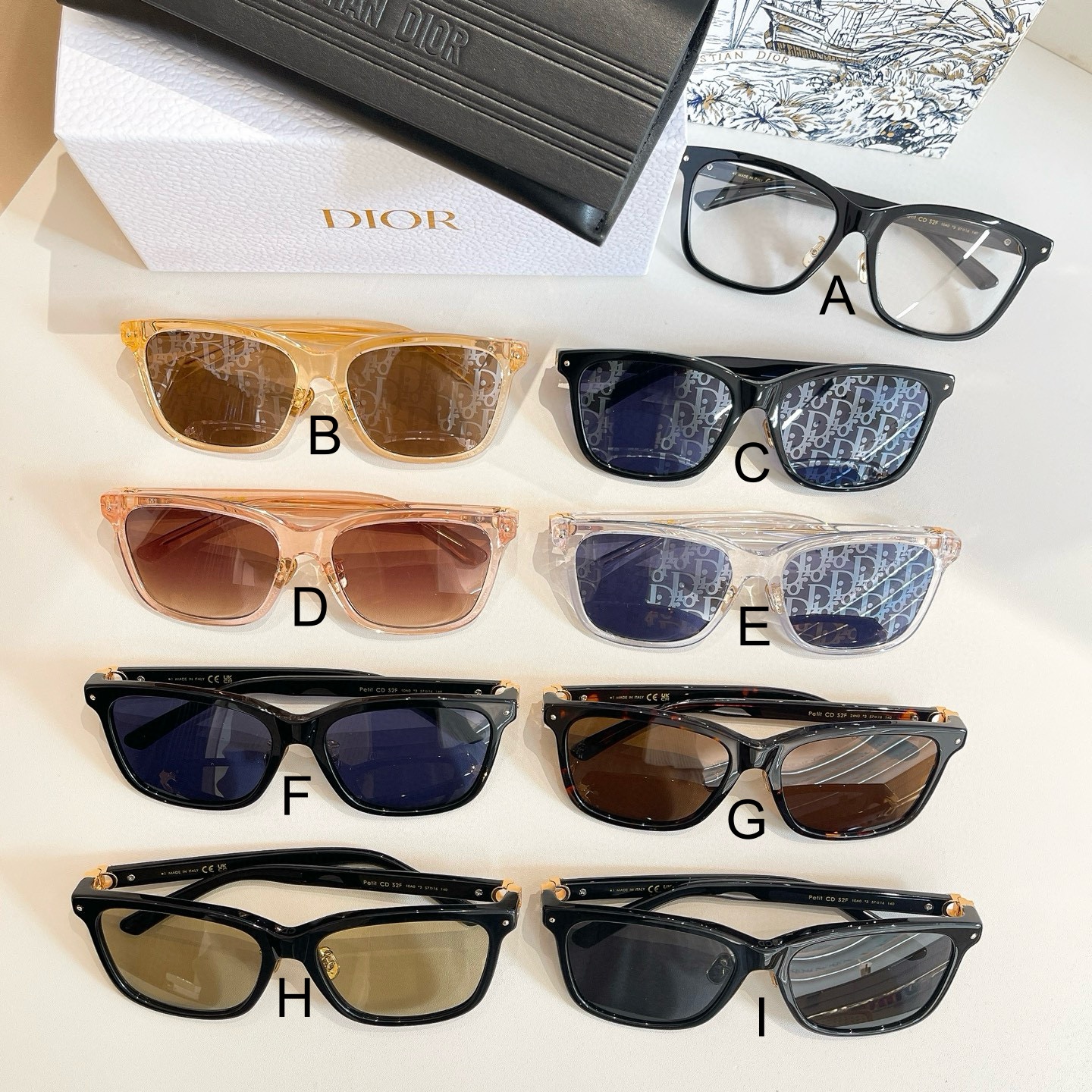 디올 Dior Petit CD S2F 57口16-140