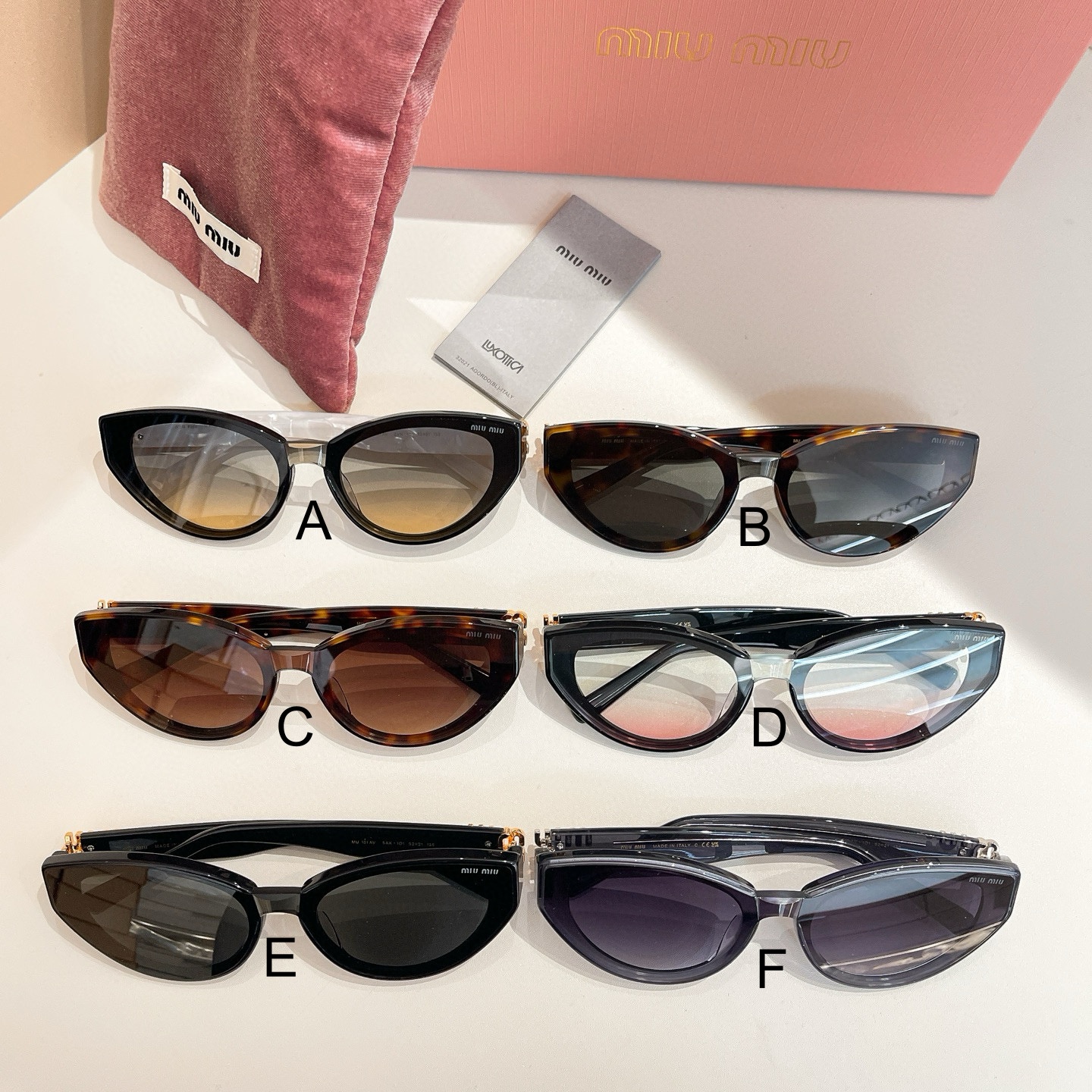 미우 미우 MIU MIU MU 151AV 52口21-138