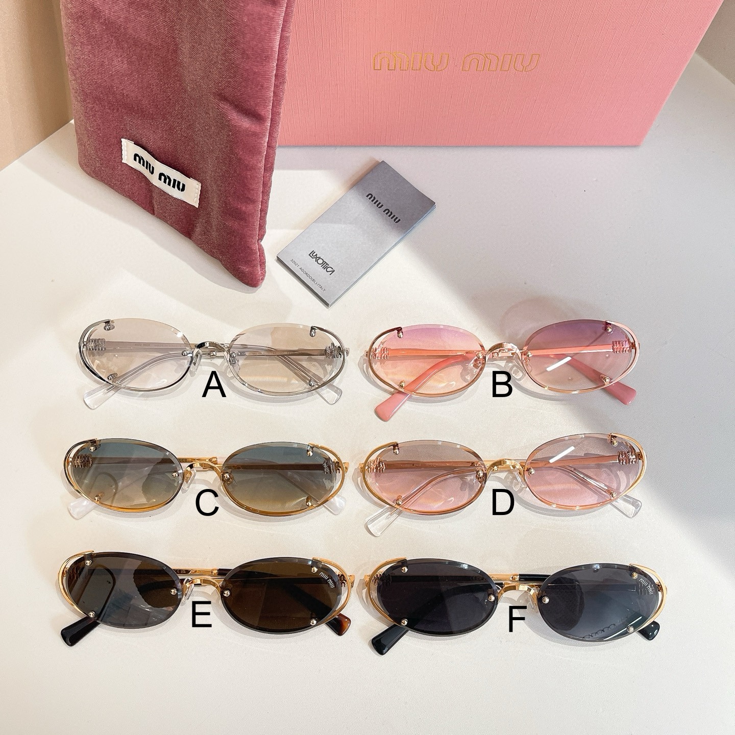 미우 미우 MIU MIU MU 171AV 56口18-142