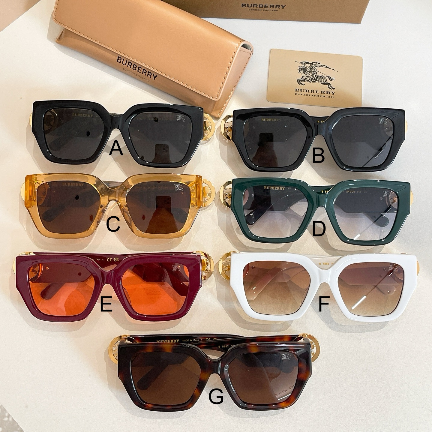 버버리 Burberry B 5882 54口20-145