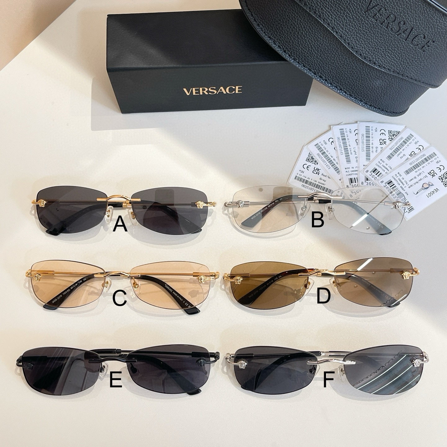 베르사체 Versace MOD.2279 60口18-140