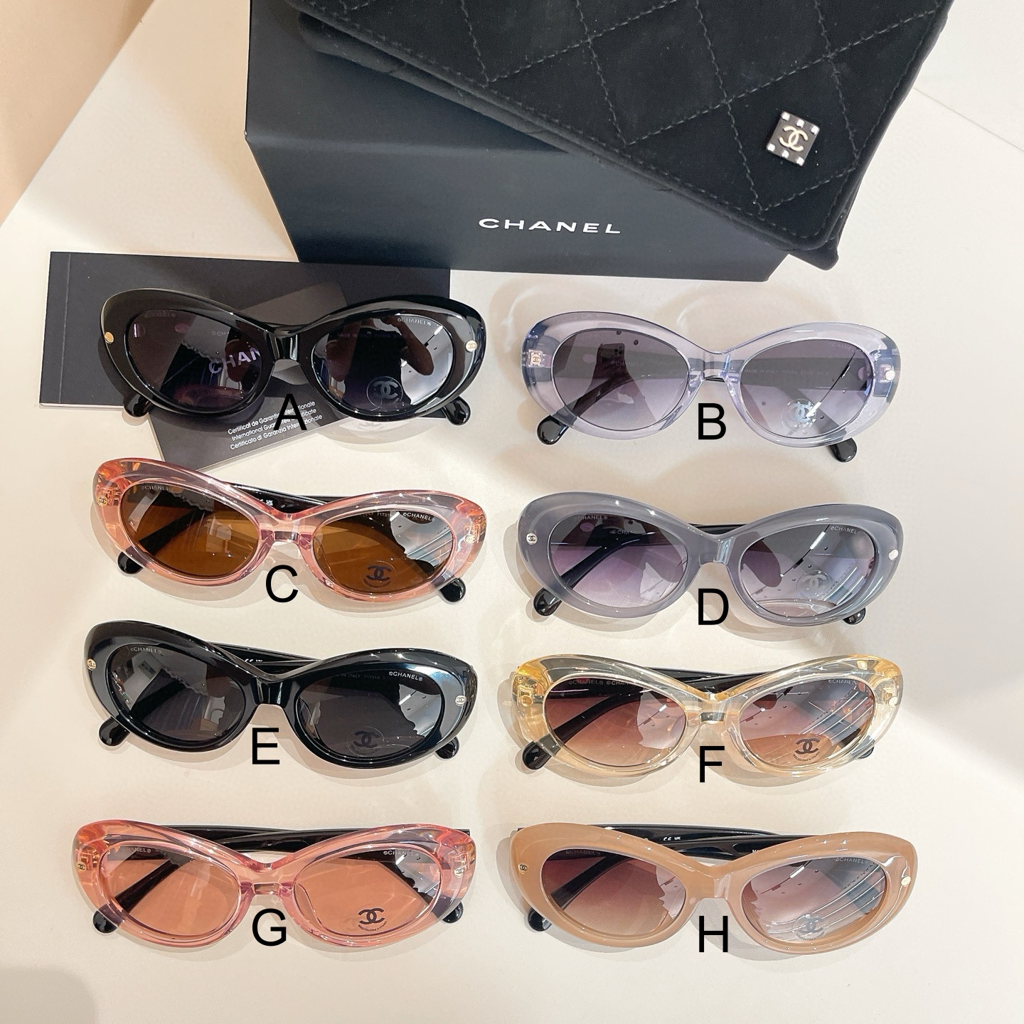 샤넬 Chanel 71731A 52口18-140