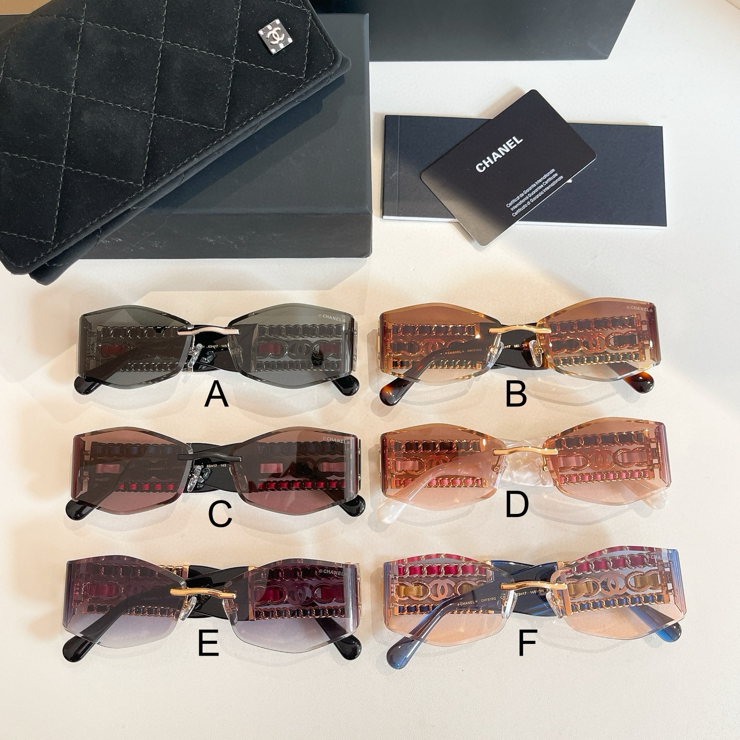 샤넬 Chanel CH1918Q 63口17-145