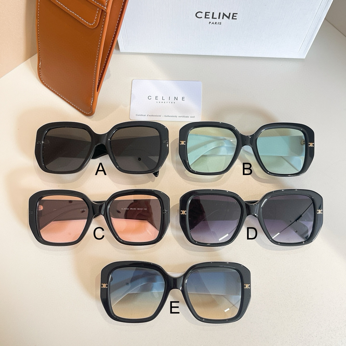 셀린느 Celine CL40322 55口21-145