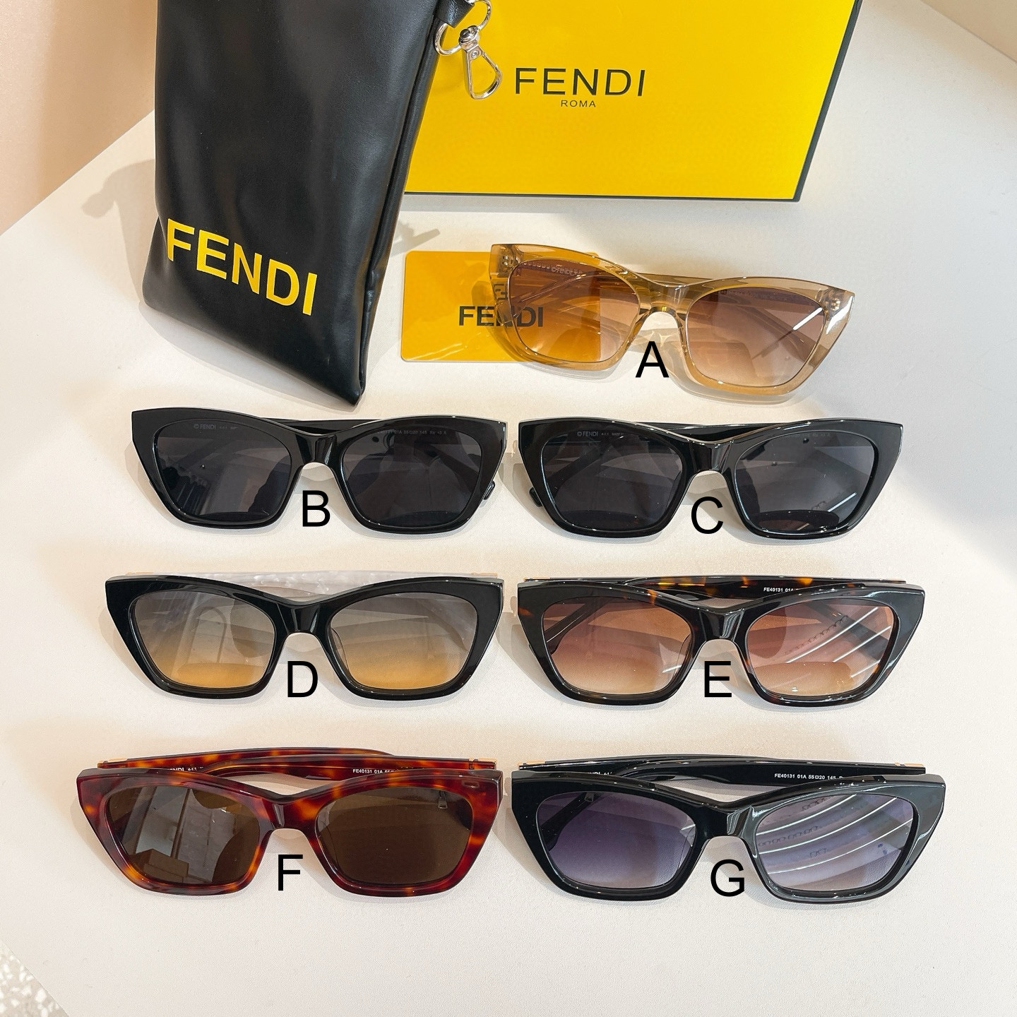 펜디 FENDI FE40131 55口20-145